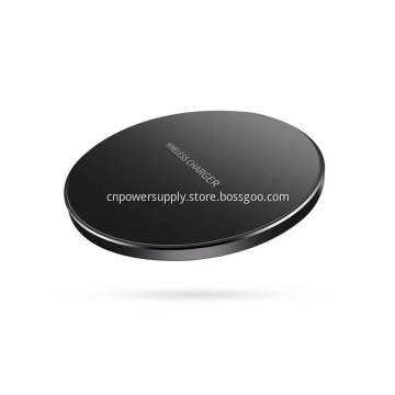 Super Slim 4.95mm Aluminium Alloy 10W Wireless Charger